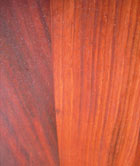 Parquet in padouk