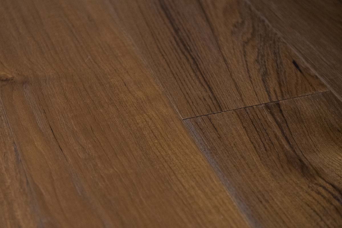 parquet prefinito 3 strati con essenza teak