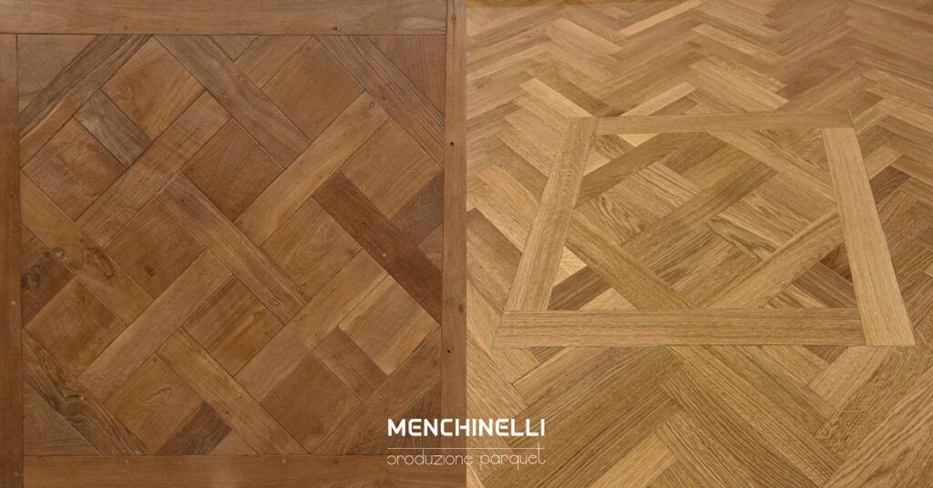 parquet QUADROTTE